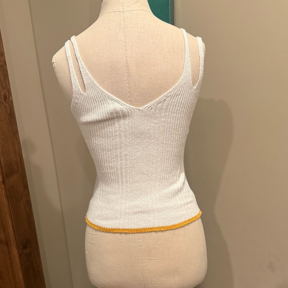 Pilcro Ribbed Knit Sweater Tank - Picture 2 of 3